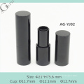 AG-YJ02 AGPM empty aluminium round magnetic lipstick container